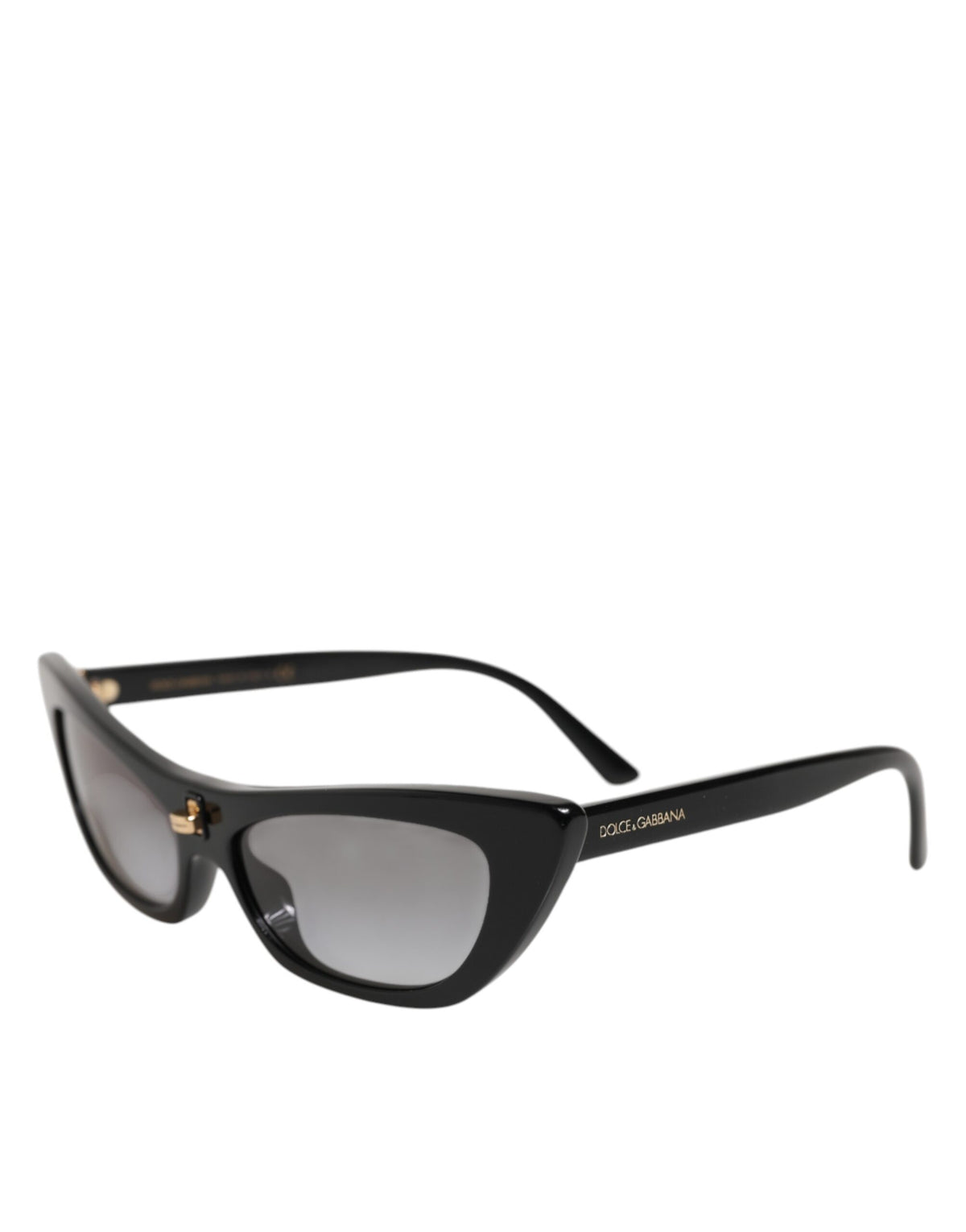 Dolce & Gabbana DG4334B Women's Black Cat-Eye Sunglasses