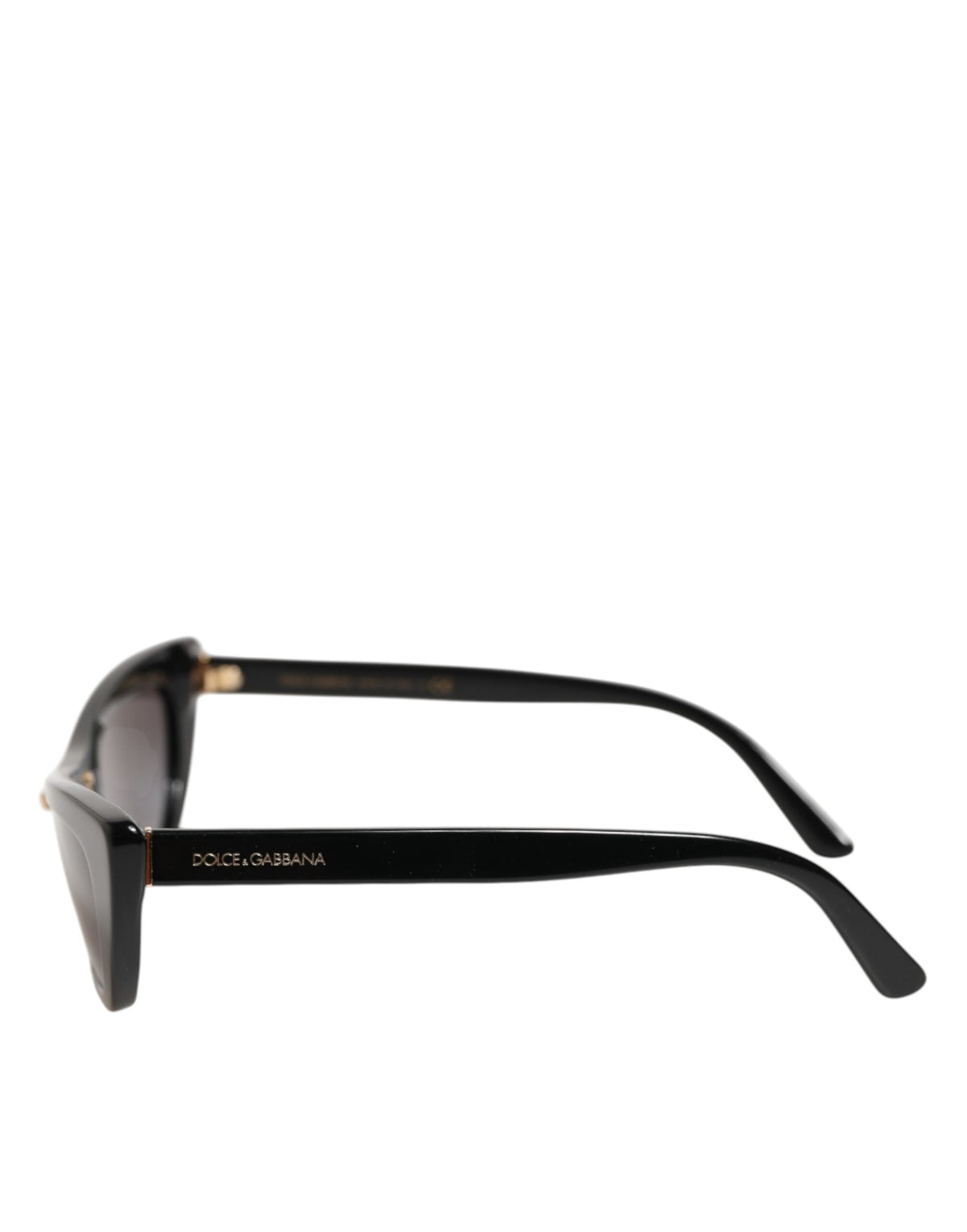 Dolce & Gabbana DG4334B Women's Black Cat-Eye Sunglasses