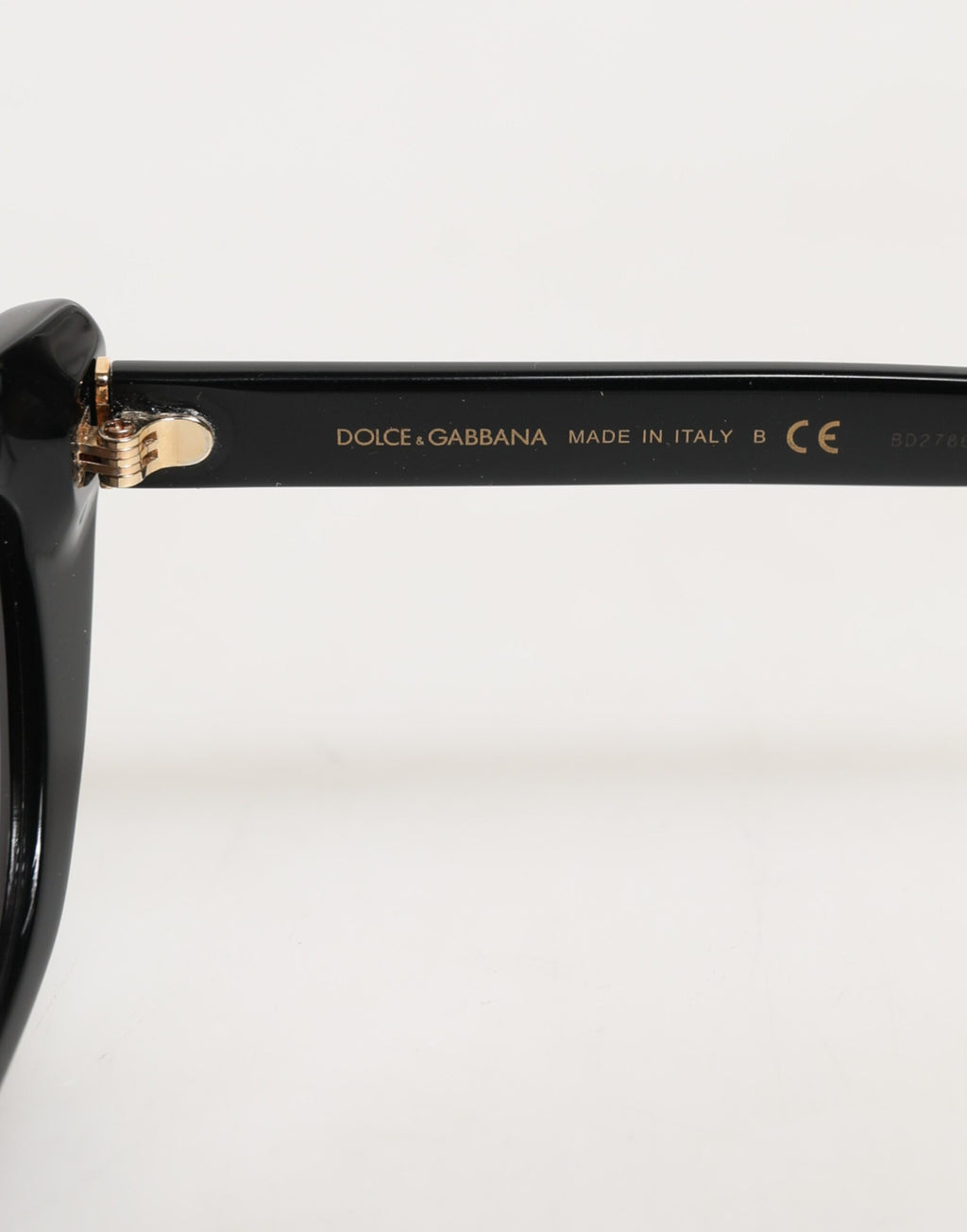Dolce & Gabbana DG4334B Women's Black Cat-Eye Sunglasses