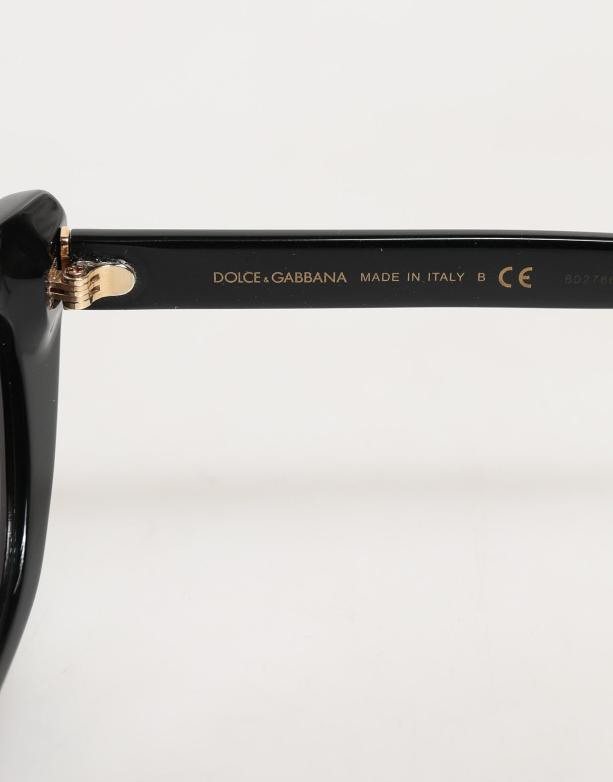 Dolce & Gabbana DG4334B Women's Black Cat-Eye Sunglasses
