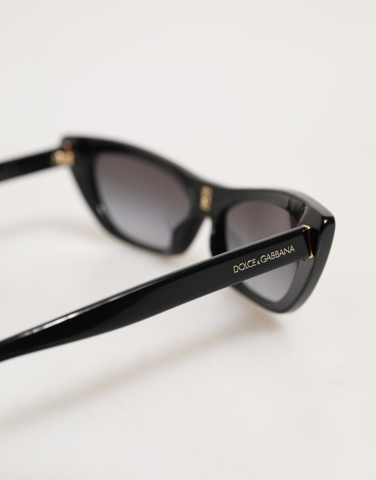 Dolce & Gabbana DG4334B Women's Black Cat-Eye Sunglasses
