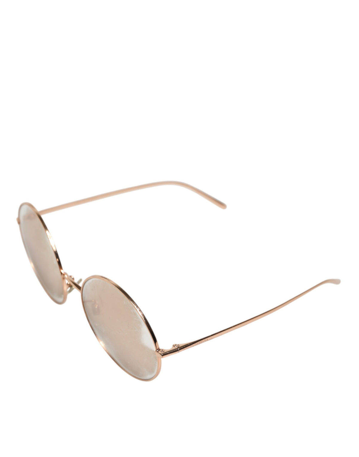 Dolce & Gabbana Women's Rose Gold Round Sunglasses
