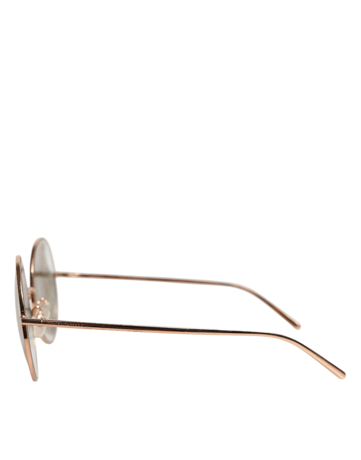Dolce & Gabbana Women's Rose Gold Round Sunglasses