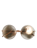 Dolce & Gabbana Women's Rose Gold Round Sunglasses