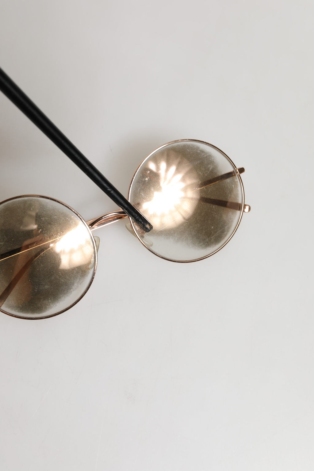Dolce & Gabbana Women's Rose Gold Round Sunglasses