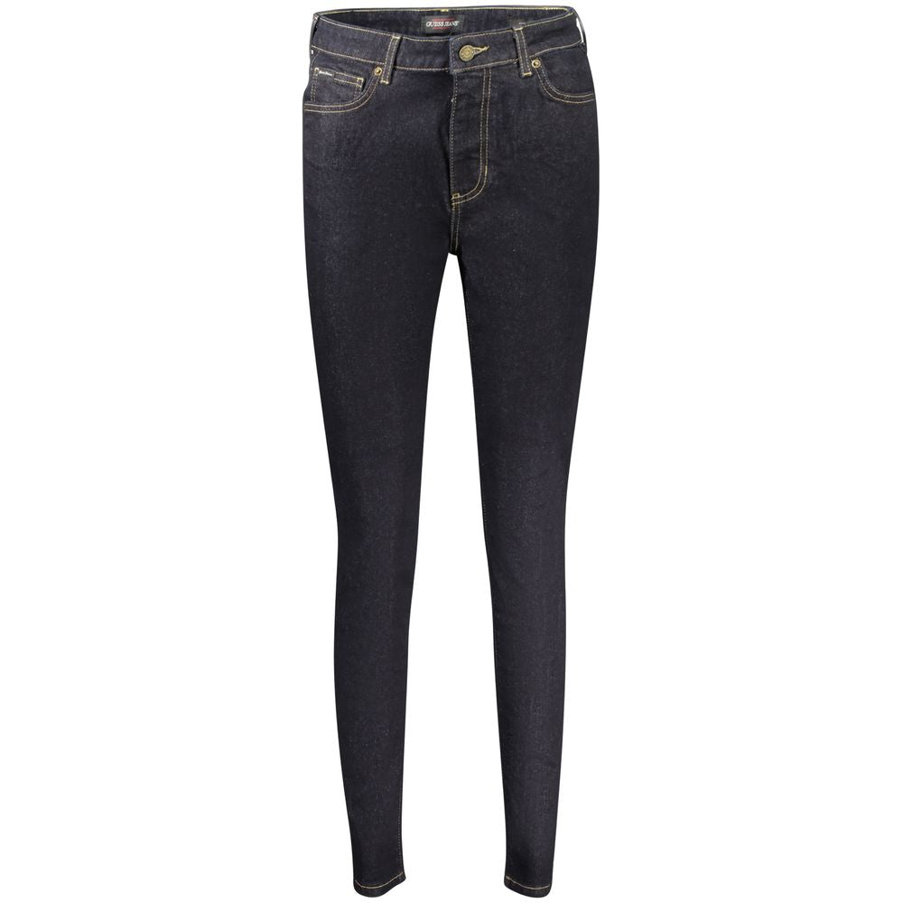 Guess Jeans Women's Blue Cotton Skinny Jeans