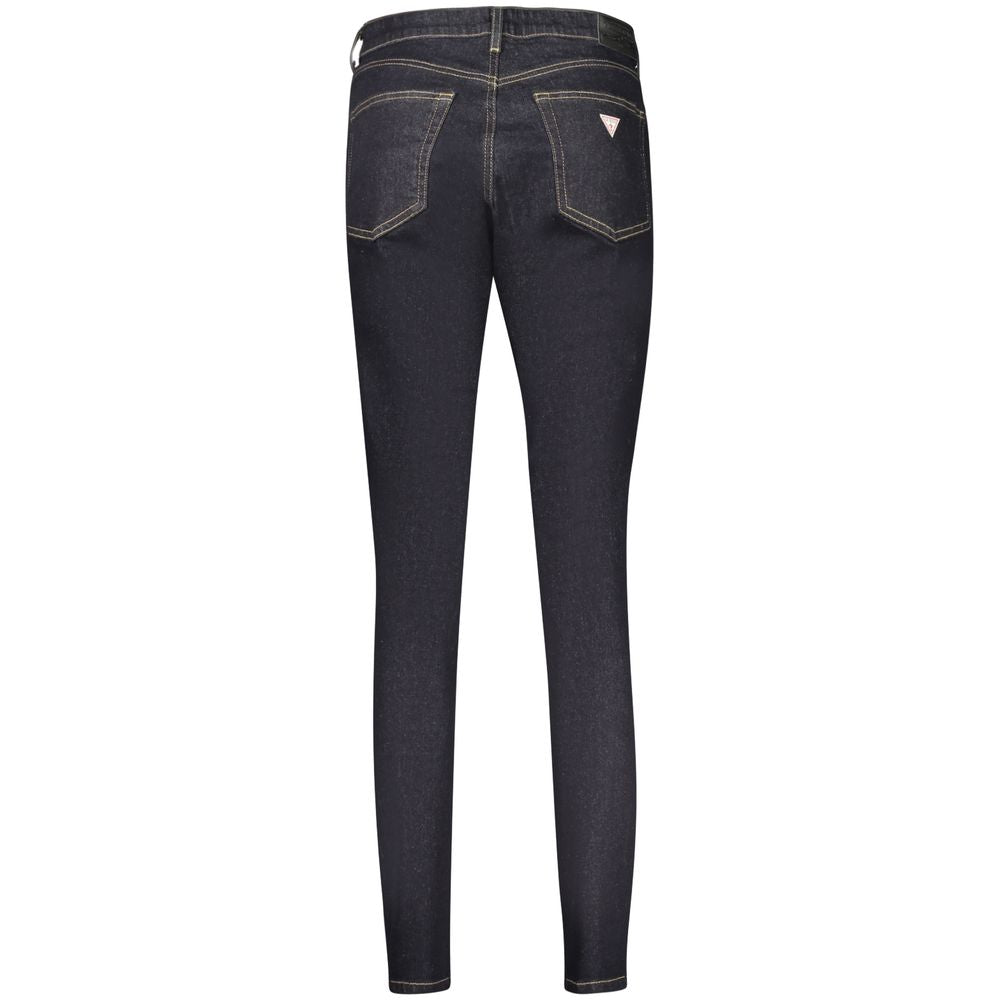 Guess Jeans Women's Blue Cotton Skinny Jeans