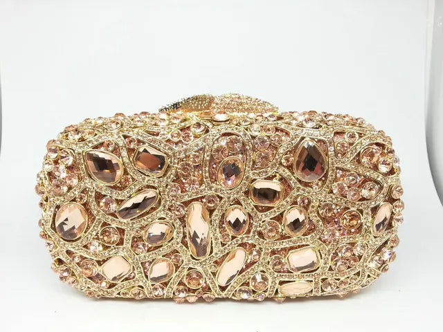 Luxury Crystal Evening Clutch Bag for Women