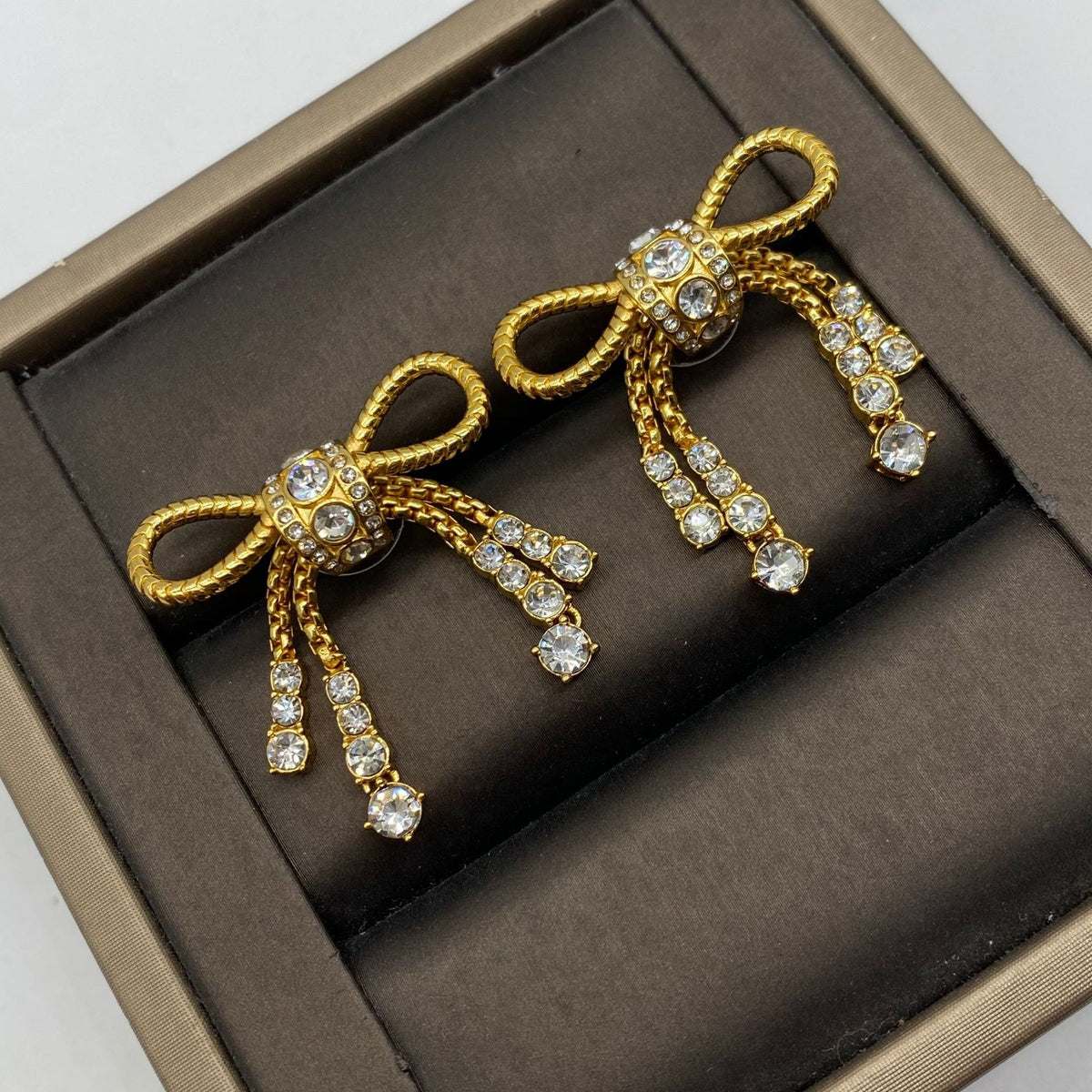 Luxury Crystal Tassel Earrings for Women