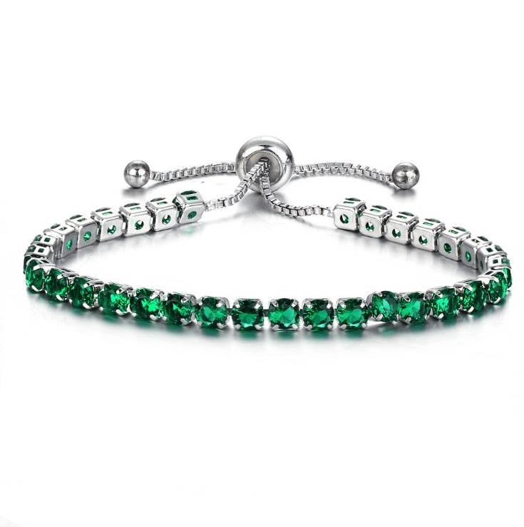 Luxury 4mm Cubic Zirconia Tennis Bracelet
