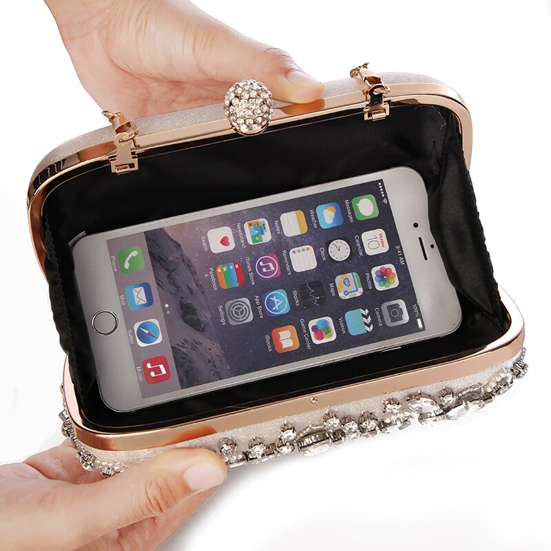 Luxury Pearl Wedding Clutch Bag for Women