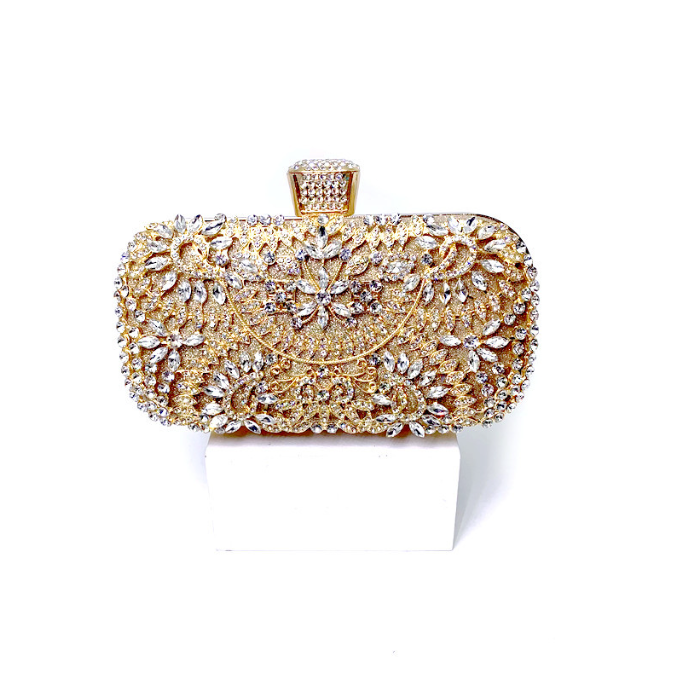Luxury Rhinestone Diamond Evening Clutch Bag