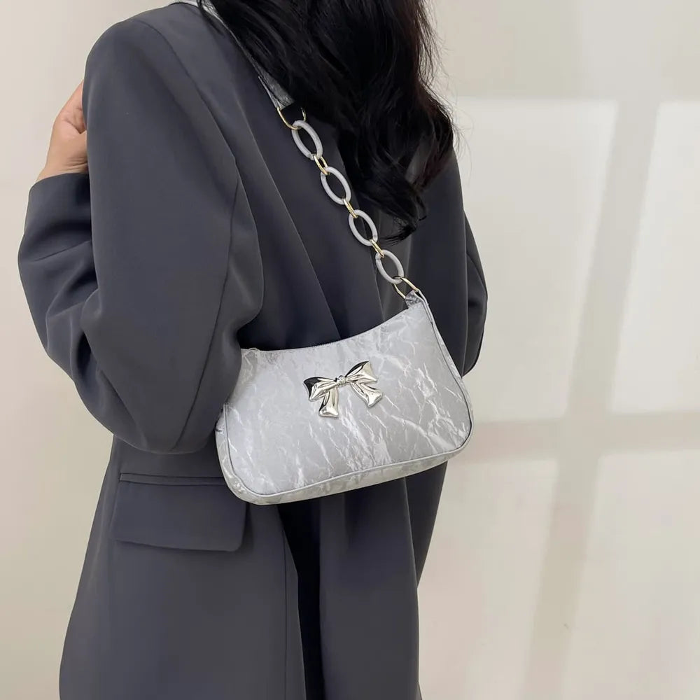 Elegant Bow Shoulder BagShoulder Bag