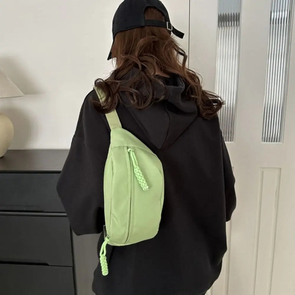 Women's Half Moon Crossbody Bag | Lightweight Waterproof Chest & Shoulder Bag for Everyday Travel