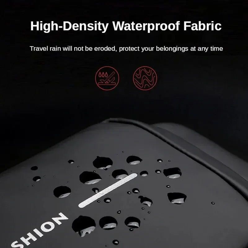 Men’s Premium Anti-Theft Crossbody Bag – USB Travel & Everyday Shoulder Bag
