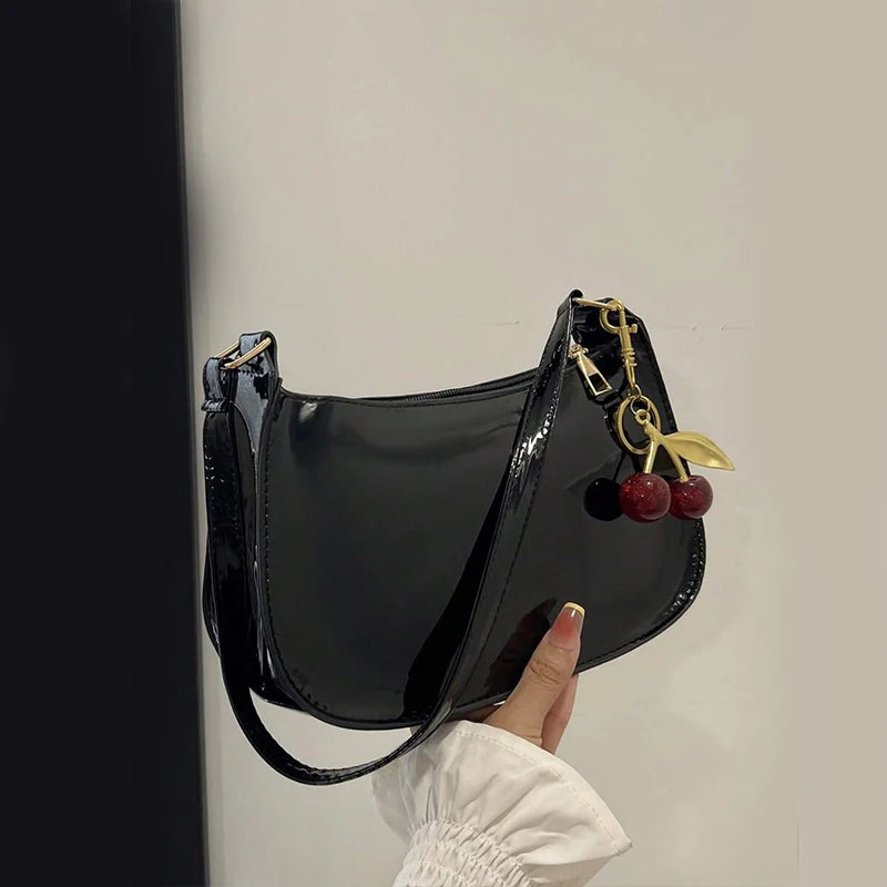Women’s Elegant PU Leather Shoulder Bag – Fashion Handbag
