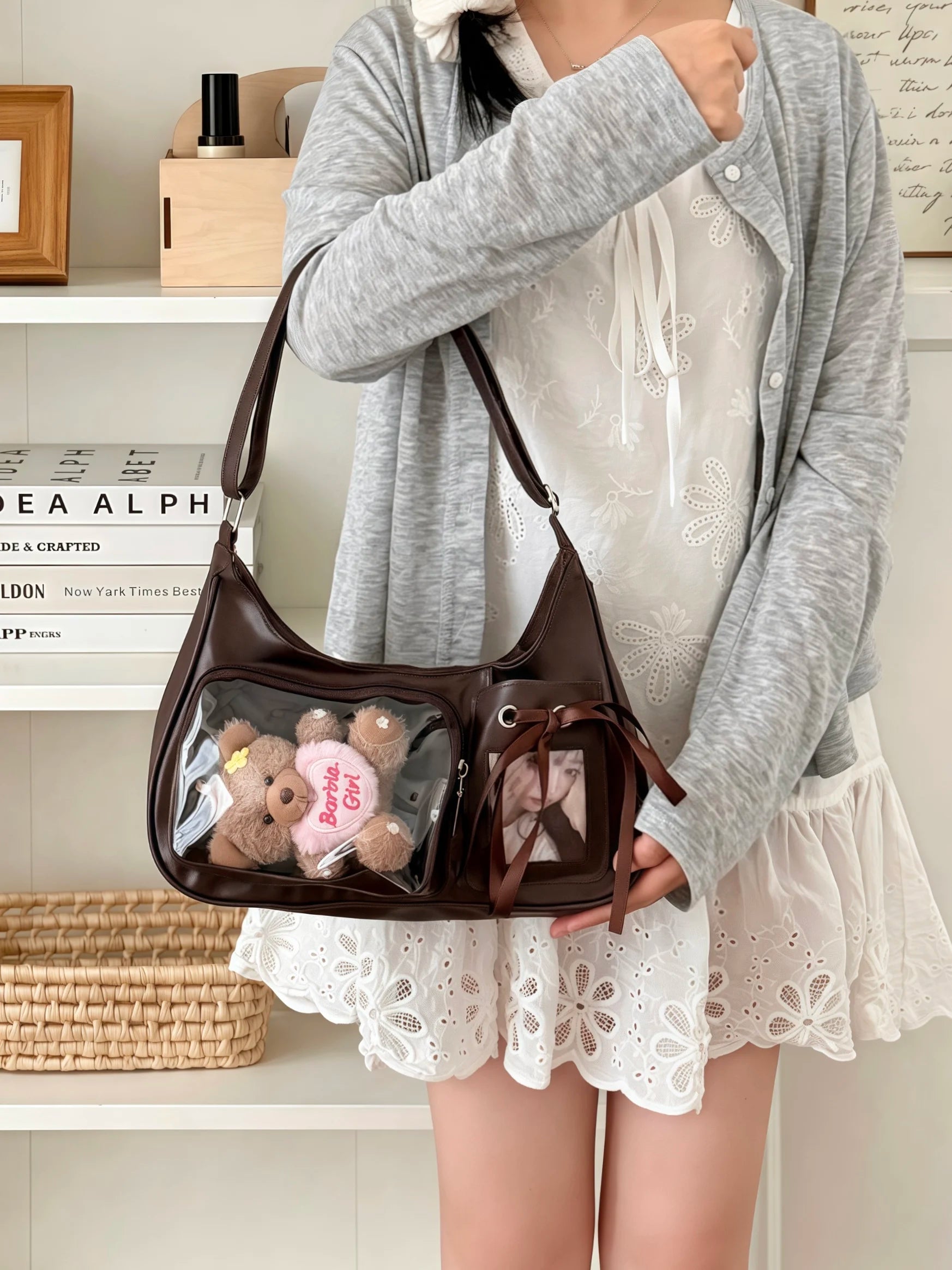 Women's Y2K Shoulder Bag – Trendy Crossbody Bag