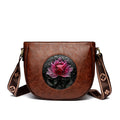 Vintage Floral Crossbody Bag for Women | Casual Shoulder Bag