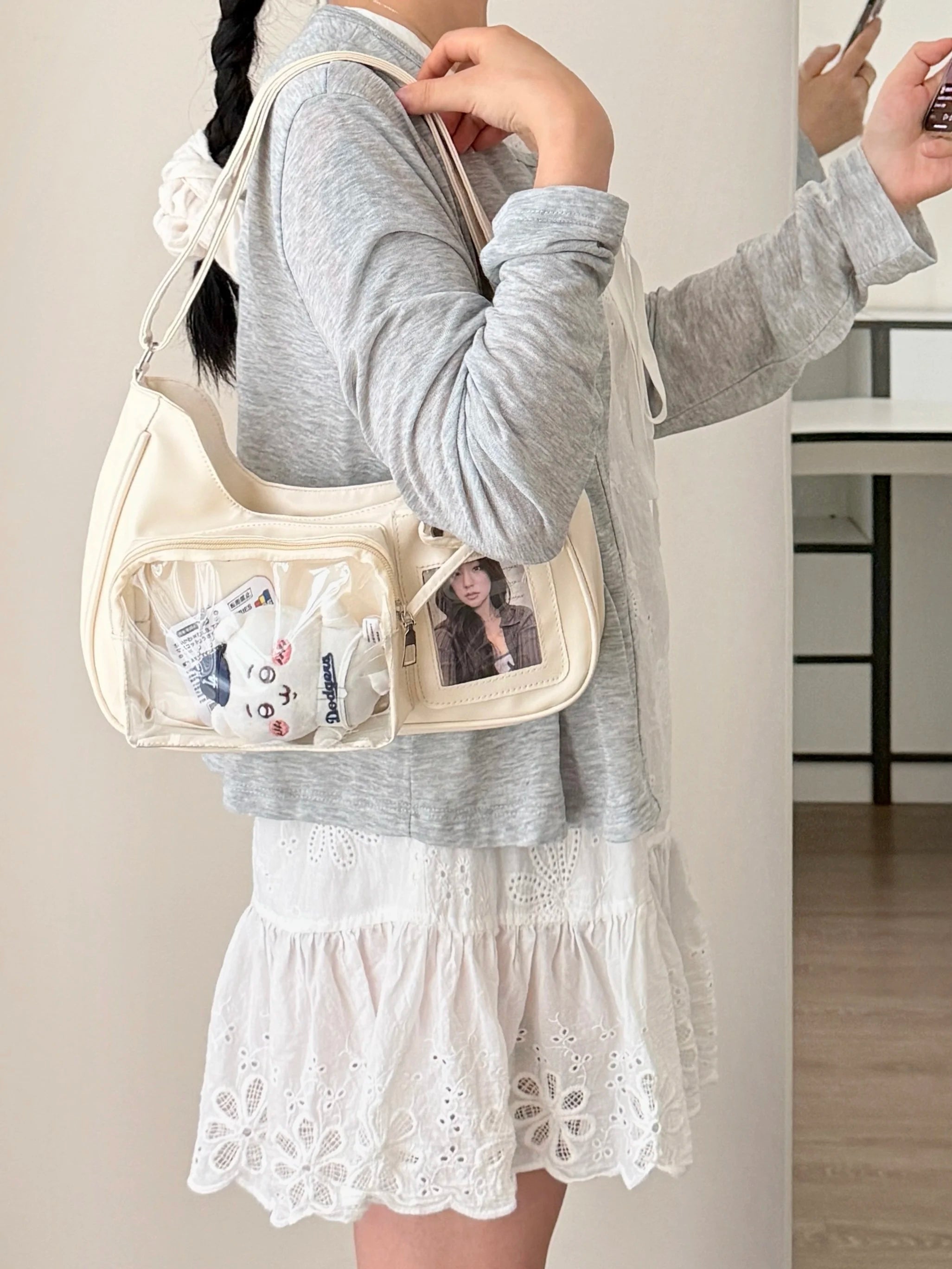 Women's Y2K Shoulder Bag – Trendy Crossbody Bag