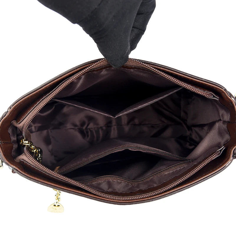 Vintage Floral Crossbody Bag for Women | Casual Shoulder Bag