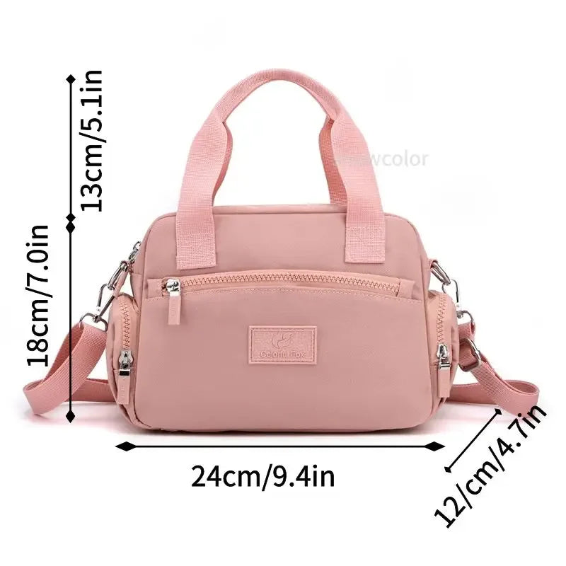 Women's Waterproof Crossbody Shoulder Bag-Fashion Messenger Handbag