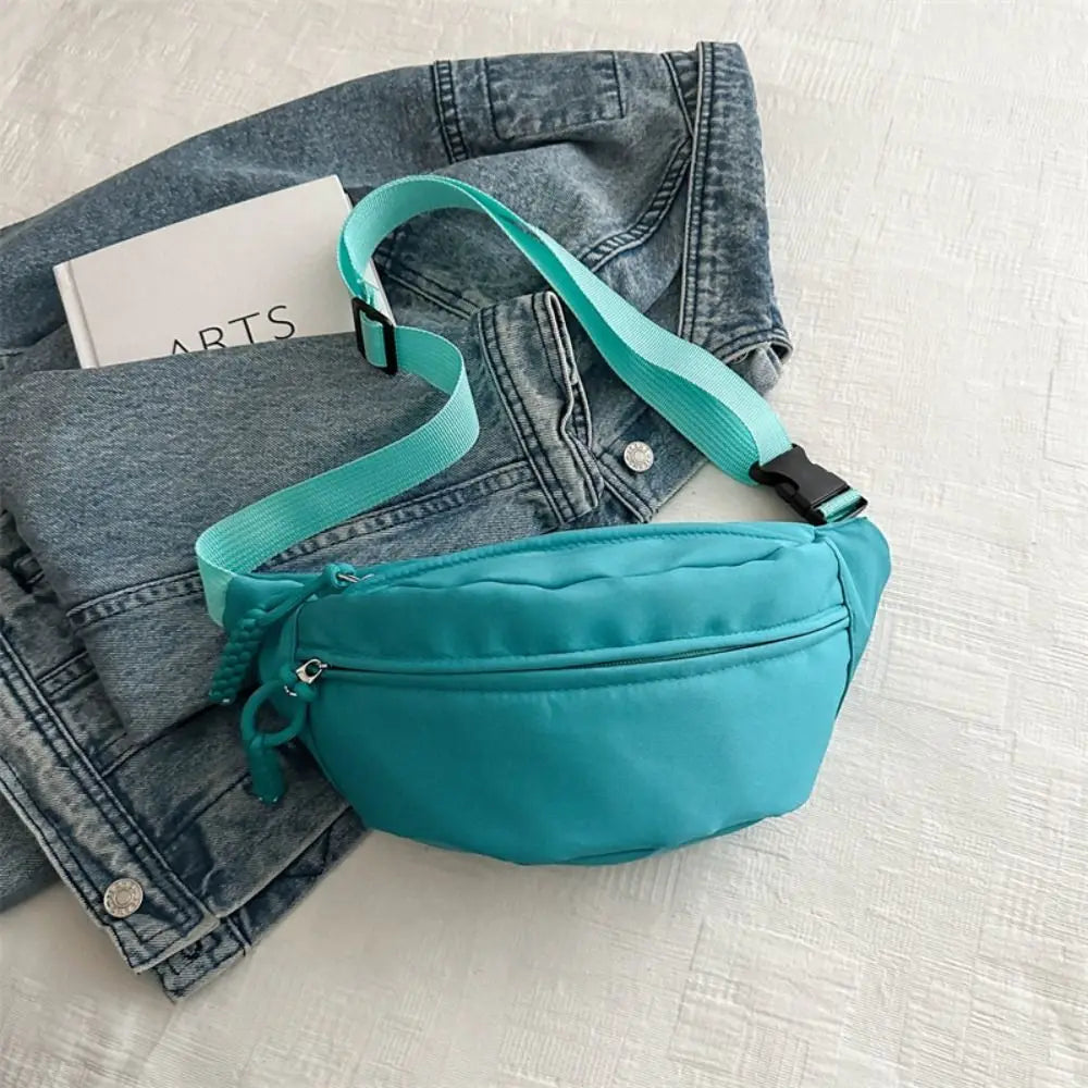 Women's Half Moon Crossbody Bag | Lightweight Waterproof Chest & Shoulder Bag for Everyday Travel
