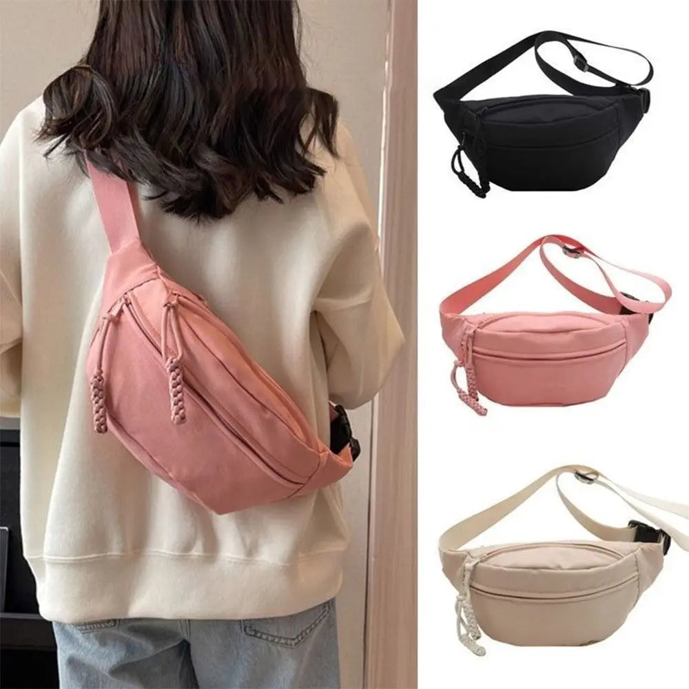 Women's Half Moon Crossbody Bag | Lightweight Waterproof Chest & Shoulder Bag for Everyday Travel