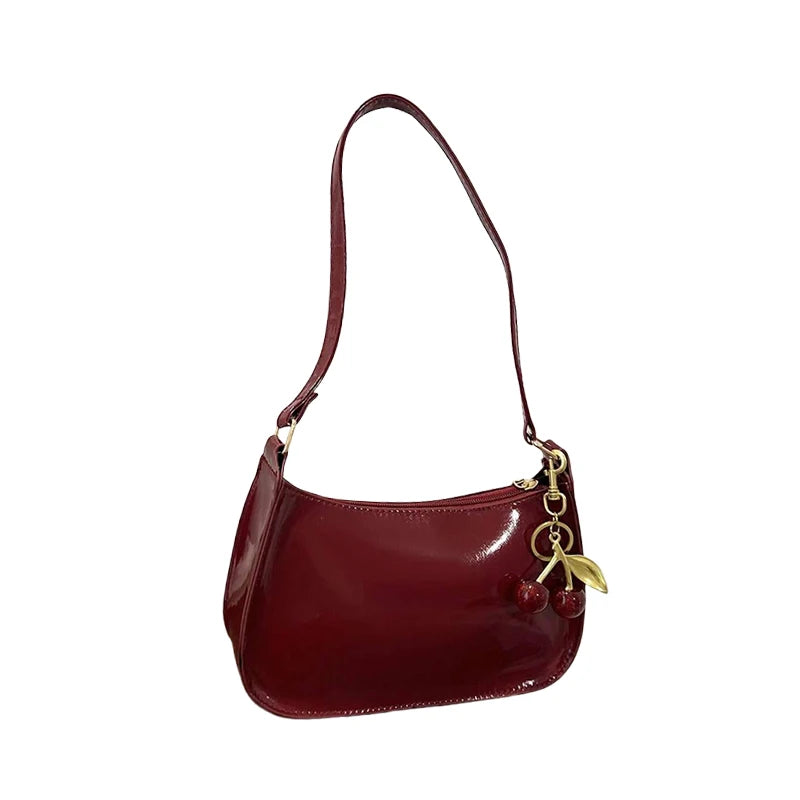 Women’s Elegant PU Leather Shoulder Bag – Fashion Handbag