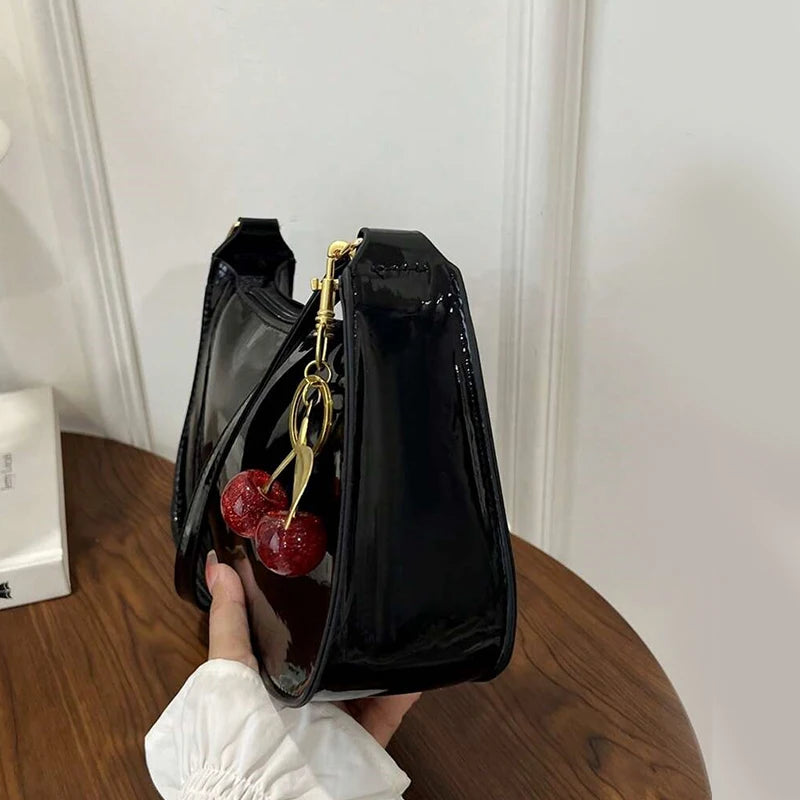 Women’s Elegant PU Leather Shoulder Bag – Fashion Handbag