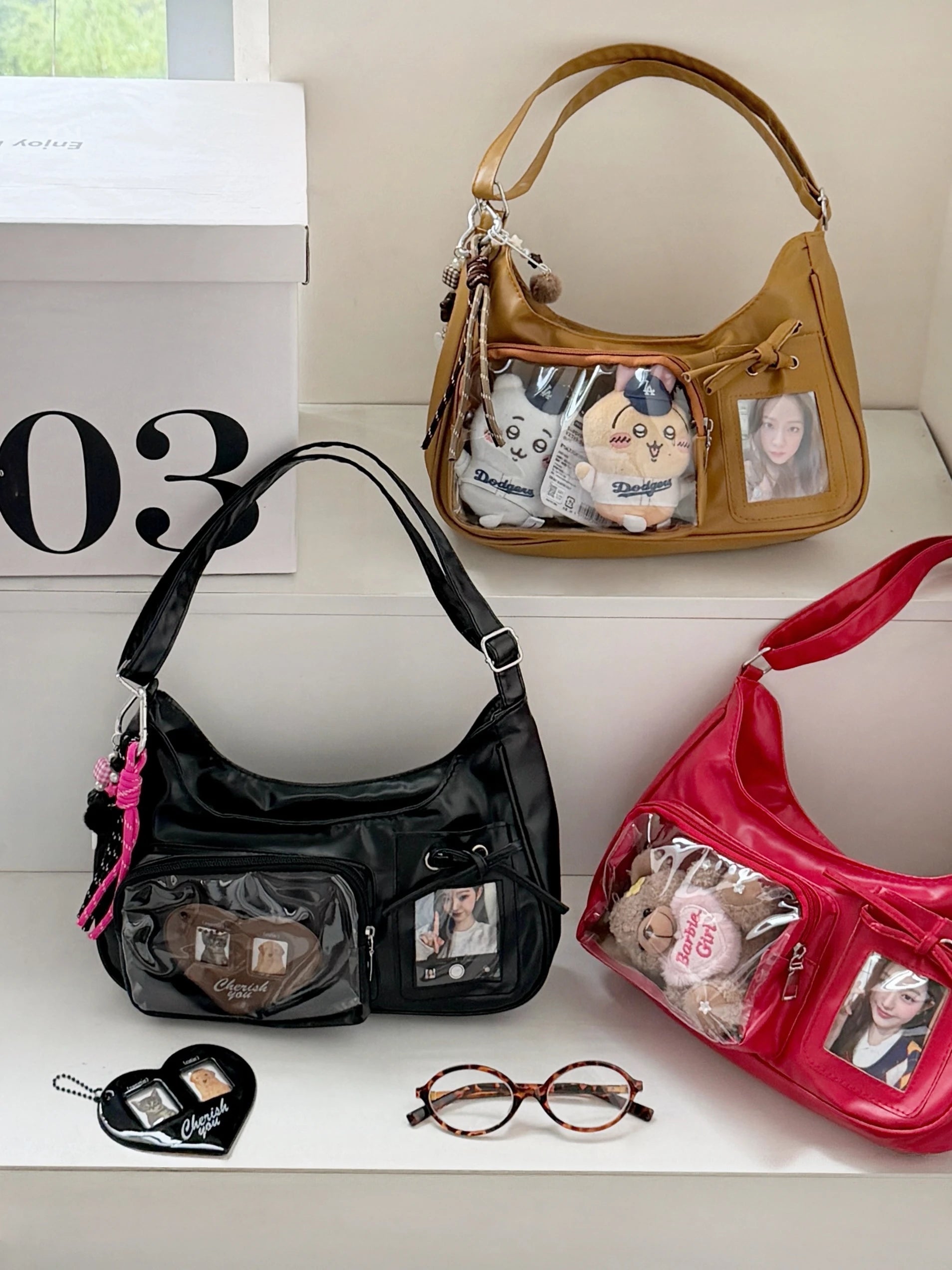 Women's Y2K Shoulder Bag – Trendy Crossbody Bag