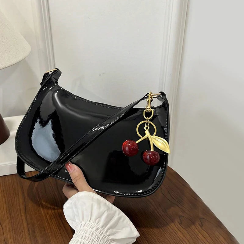 Women’s Elegant PU Leather Shoulder Bag – Fashion Handbag