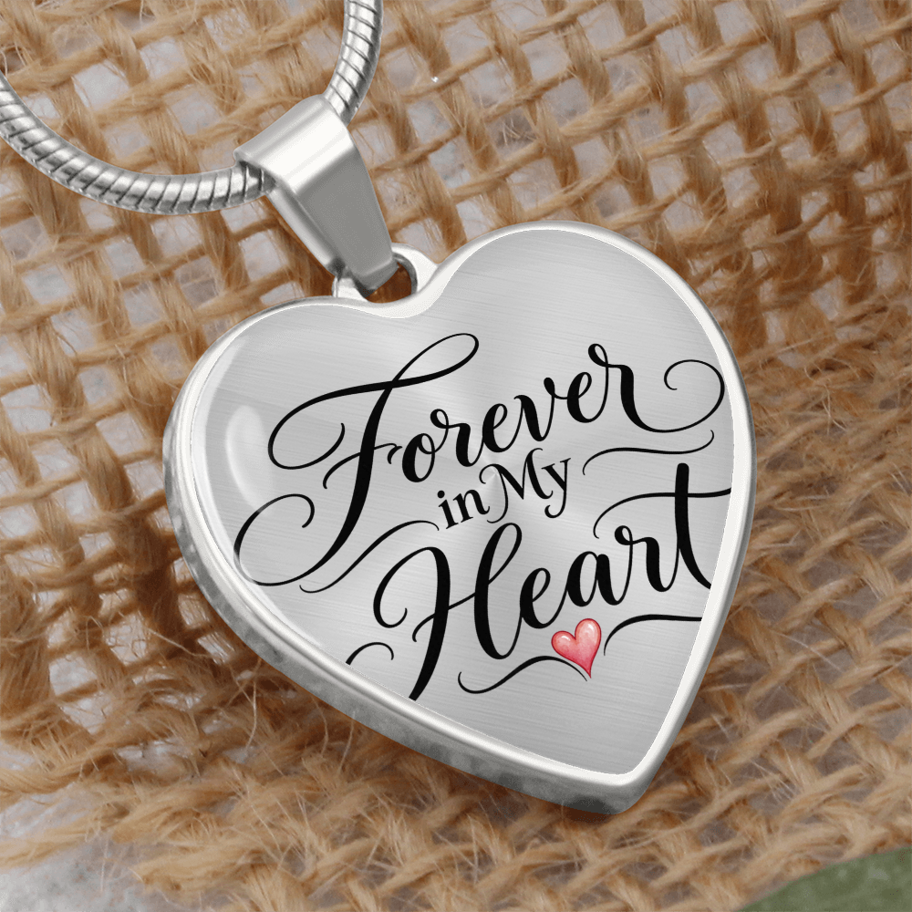 Forever in My Heart Necklace – Romantic Gift for Her, Wife & Girlfriend