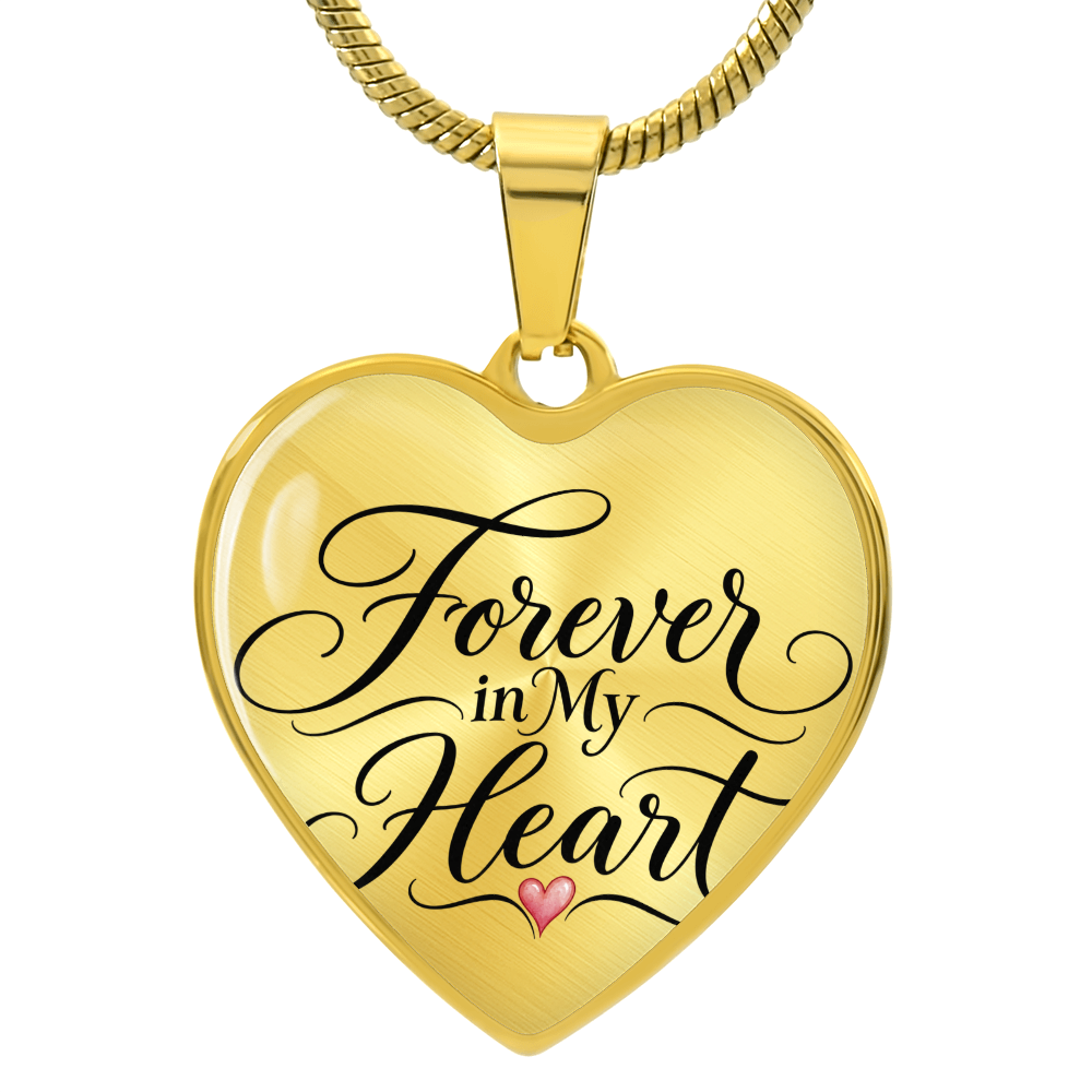 Forever in My Heart Necklace – Romantic Gift for Her, Wife & Girlfriend