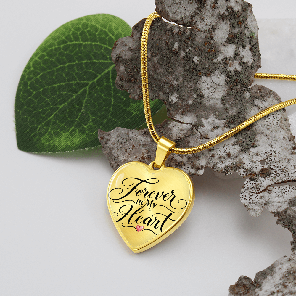 Forever in My Heart Necklace – Romantic Gift for Her, Wife & Girlfriend