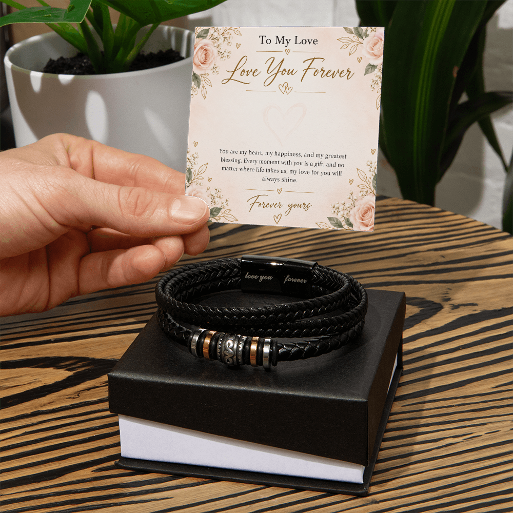 To My Love – Forever Yours Bracelet Gift