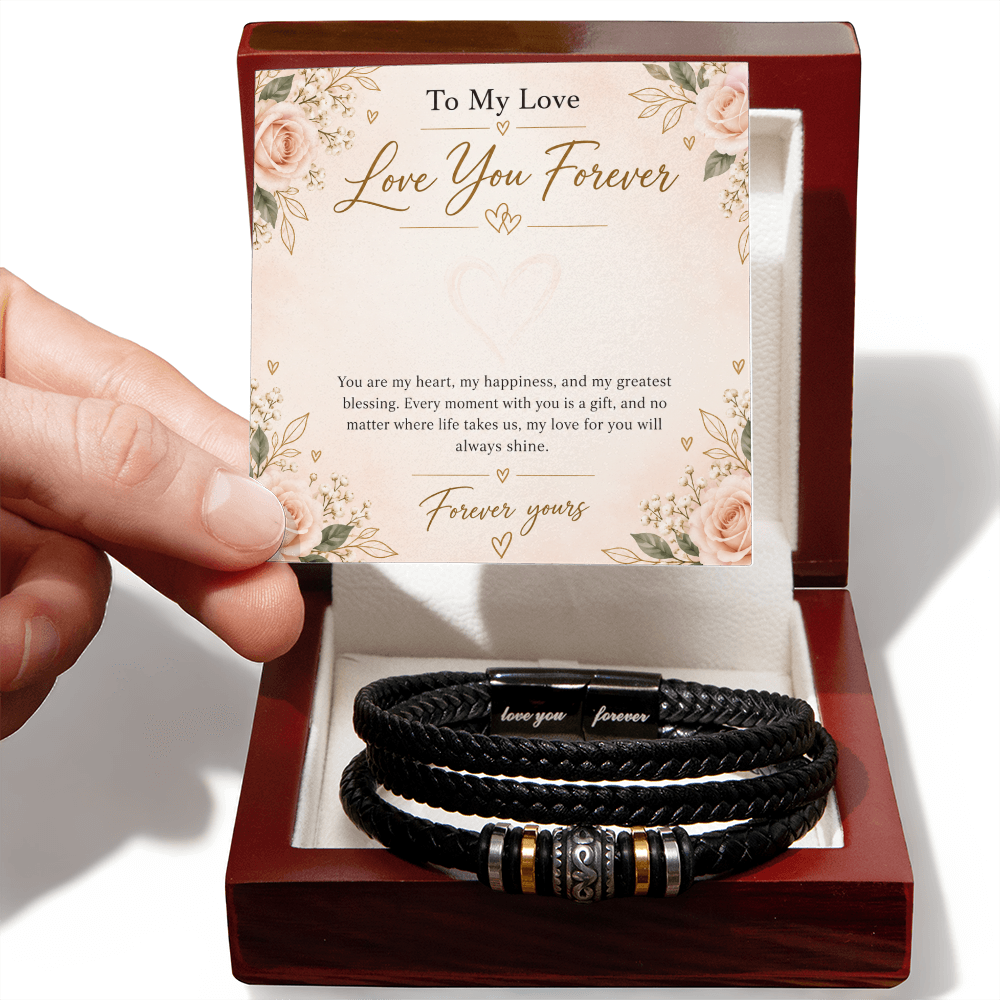 To My Love – Forever Yours Bracelet Gift